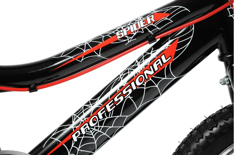 Professional Spider 16 Inch Wheel Kids Bike Black -4